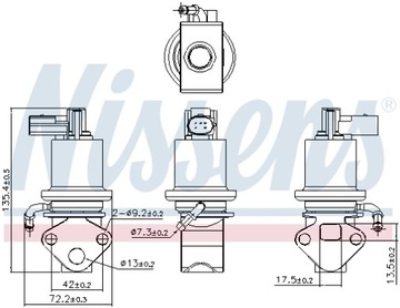 фото thumb №10, Nissens 98158 клапан рециркуляции выхлопных газов vag