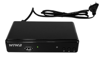 DVB-T2 тюнер Wiwa H.265 LITE цифровой декодер бесплатное телевидение