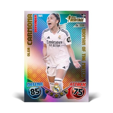 Mega Puszka Match Attax Extra 2025 nr 3 Giants of the Game Karty Topps UEFA