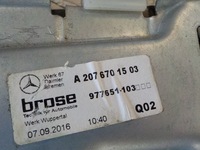 фото thumb №7, Mercedes w207 cabrio підйомник скло лівий задня