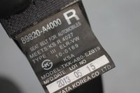 фото thumb №4, Pas безпеки правий задня задній 2 ряд kia carens iv 13-19