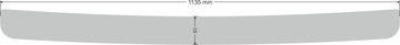 LISTWA NA ZDERZAK RENAULT MASTER II 1998-2010