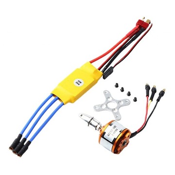 Бесщеточный двигатель RC 2212 + электрический ESC 30А