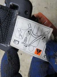 фото thumb №5, Pas безпеки середній задня nissan note e12