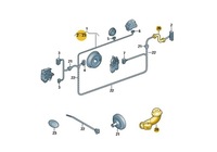 фото thumb №1, Захист проводка кришки задня skoda fabia oe: 5j0971829