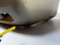 фото thumb №6, Mitsubishi outlander i 03- бампер зад задній mn126236k t70a