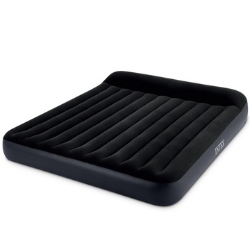 ВЕЛУРОВЫЙ МАТРАС INDUSTRY 203x183 + НАСОС INTEX 64144