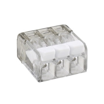 Szybkozłączka uniwersalna złączka zaciskowa na drut 3x2,5mm M03 - 50szt