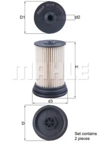 Фильтр топливной  opel mahle Цена, фото thumb