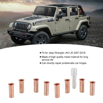 фото thumb №5, 2007-2018 jeep wrangler набір wykładzin палець петлі двері