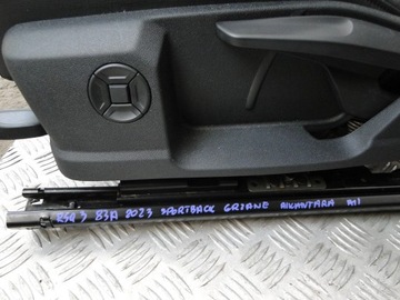 фото thumb №14, Сидіння шкіра обшивки audi rsq3 2023 83b sportback підігрів алькантара