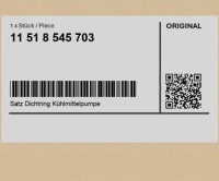 фото thumb №1, Kpl. кільце. ущільнювач. насоса рідина охолоджувач. bmw k51 k54 r 1200 rs, r 1250 rs