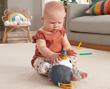 Сенсорный кулон FISHER PRICE FLUPPING TOUCAN для ребенка