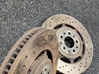 фото thumb №8, Alfa romeo giulia qv 2.9 тормозные диски диск тормозная перед задняя комплект 360mm оригинальный номер