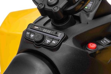 Большой аккумулятор Quad Maverick CAN-AM ATV 4x200W 24V7Ah Желтый