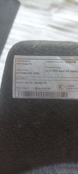 фото thumb №5, Mercedes w177 a клас боковина багажника оббивка лівий правий