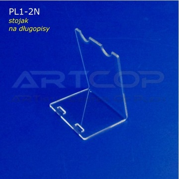 Подставка для ручек PL1-2N - вертикальная Изготовлена ​​из PLEXI