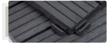 Террасная плитка 30х30 см STEEL GREY TERRACE PLATFORM пол для террасы-балкона