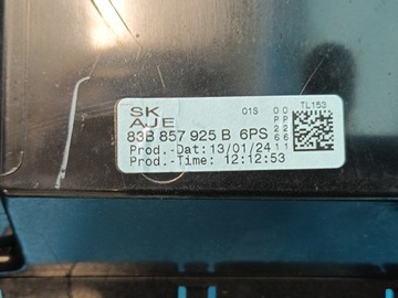 фото thumb №8, Audi q3 f3 sportback 2024r защита консоли туннеля средняя led 83b863242