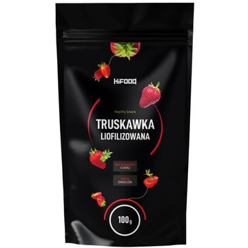 ПОРОШОК СУЛИМИРОВАННОЙ КЛУБНИКИ 50г HiFOOD Клубника 100% HiFOOD