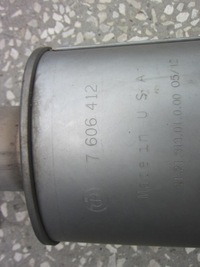 фото thumb №9, Bmw x3 f25 n55 3.0 3.5i 306km выхлоп гаситель конечный 7646096 kompletny