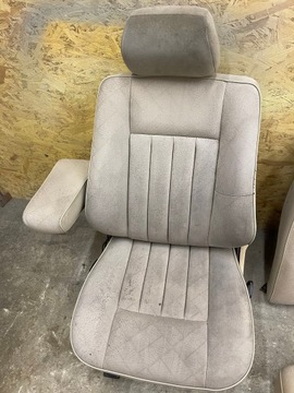 фото thumb №12, Сиденья передний задние светлый bez ёлочка mercedes w124