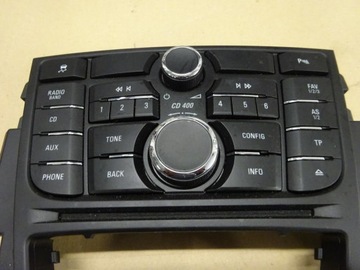 фото thumb №1, Панель радио cd400 opel astra j iv 13360091