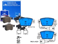 фото thumb №1, Гальмівні колодки гальмівні alfa romeo mito chrysler delta fi