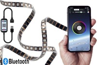 фото thumb №3, Ремінь стрічка led rgb na usb poświetlenie pod ноги do салону автомобіля 5m