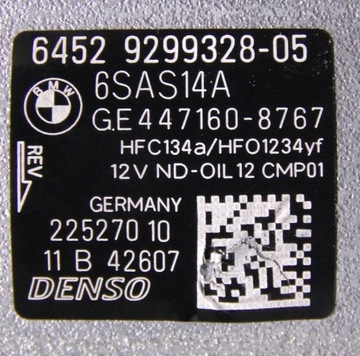 фото thumb №5, Bmw f20 f22 f87 m240i компрессор насос кондиционера denso