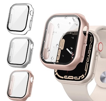 Чехол со встроенным стеклом|2 в 1|для Apple Watch 4/5/6/SE 40 мм|ЦВЕТА