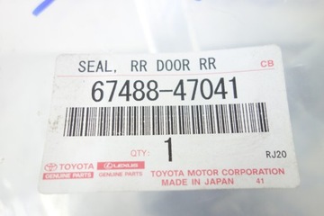 фото thumb №3, Трикутник двері зад лівий toyota prius iii