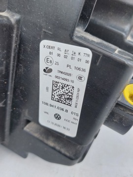 фото thumb №15, Лампа праві перед повний led vw id3 eu