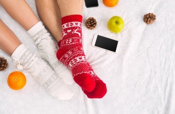 3 пары теплых шерстяных РОЖДЕСТВЕНСКИХ НОСОК Thermo ALPAKA SOCKS 39 - 41
