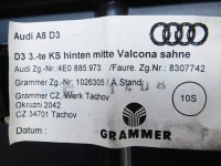 фото thumb №7, Підголівники сидіння задня шкіра kpl. 3 sztuk - audi a8 d3 lift 05-10
