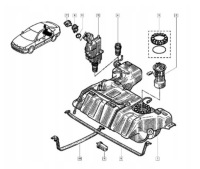 Хомут бака пального renault laguna короткий Ціна, фото thumb