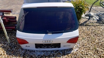 фото thumb №1, Кришка зад задня багажника з скло audi a4 b8 універсал / avant біла