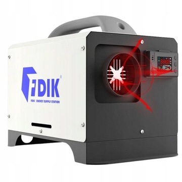 фото thumb №10, Обігрівач масляна обігрів стояночний дизель повітродувка lcd +pilot 5kw 12v