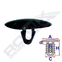 фото thumb №2, Кліпса шумоізоляція двигуна do toyota highlander