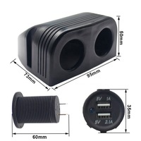 фото thumb №13, Зарядний пристрій водонепроникний do надбудова usb 3,1a роз'єм прикурювача hermetyczne