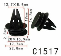 фото thumb №3, 10x кліпси кліпси накладки mini cooper r50 r52 r53 07131480419