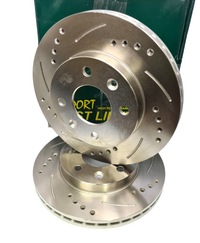 фото thumb №1, 2x тормозные диски тормозные osi перед renault clio kangoo megane thalia