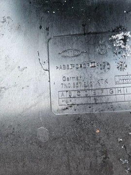 фото thumb №6, 7n0857922 накладка консолі панелі volkswagen sharan 7n alhambra