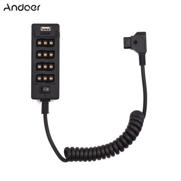 Разъем Andoer D-Tap типа B D-tap Male на 8 портов