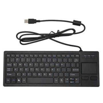 K 800 клавиатура с тачпадом Проводной, ультратонкий мини-компактный AN