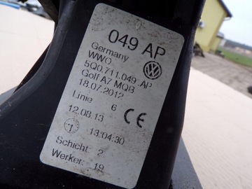 фото thumb №16, Выборщик домкрат коробки передач 5q0711049ap vw golf vii