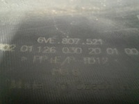 фото thumb №13, Skoda fabia 4 iv 21- hb бампер накладка задняя задний 6ve807421 6ve807521