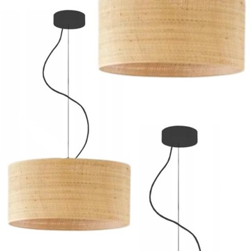 LED E27 BOHO люстра из ротанга подвесной светильник для гостиной