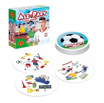 Ale Pary ФУТБОЛ Простая карточная игра Восприятие 4+ Александр 2351