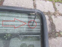 фото thumb №10, 8 mercedes w124 универсал стекло задняя крышки багажника + прокладка